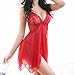 Produktbild Geschmack von Unterwäsche Bademantel transparente weiblichen homewear Spitze Band extreme sexy Unterwäsche Freude Versuchung Schlafanzüge SERIE L rot