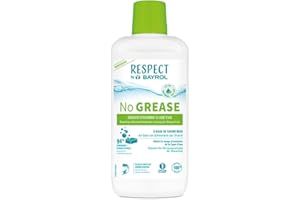 Respect by BAYROL No Grease 1L - Entfernt Fettablagerungen, für alle Pooloberflächen - Auf Basis von Seife hergestellt aus Olivenöl