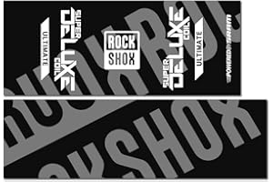 STAR SAM Rock Shox Super Deluxe Coil Ultimate 2021 Shock Absorber Bike Compatible Stickers