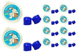 Putty Buddies Floating Earplugs for Swimming & Bathing (Invented by Physician) Keep Water Out (10-Pair) Blue