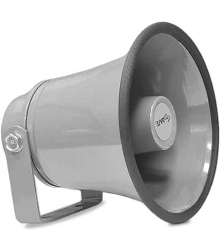 Altoparlante A Corno PA 8 Ohm 30W - Resistente All'Umidità, SPL 105dB, Frequenza 400-7000Hz - Per Sistemi Audio Esterni - Foto 4