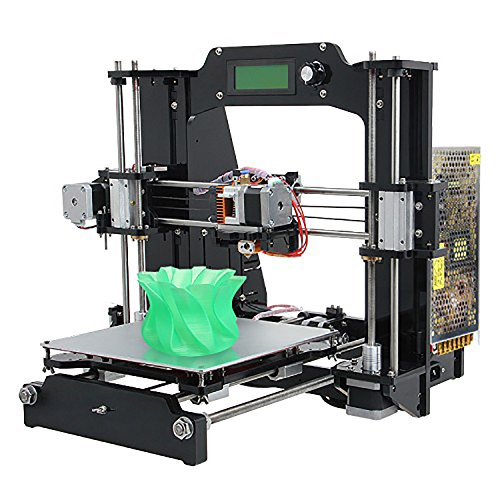 3D Printer,WER Unassembled-3D Printer DIY 3d Printer Full kit for Prusa Mendel I3X piano-black laser-cut acrylic frame - Image 3