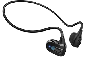 iDIGMALL Open Ear Headphones with Microphone, Bluetooth 5.3 Headset for PC Phone Laptop，Wireless Earbud for Sport Running Cycling Working Kids Learning, 13g Ultra-Light and Comfortable, 10H Playtime