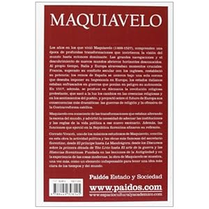 Nicolás Maquiavelo (Estado y Sociedad)