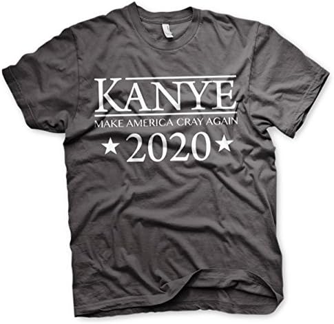 Make America Cray Again Official T-Shirt (D.Grey), Medium
