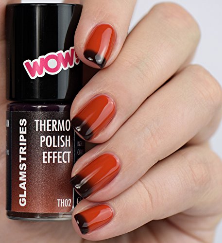 THERMO NAIL POLISH EFFECT – RED TO BORDEAUX - NEW! THERMO NAGELLACK