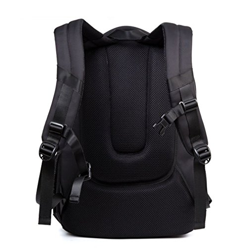 Bonamana 17 3 Zoll Unisex-Laptop-Rucksack Rucksack Rucksack Reisen Rucksack-Schule-Beutel mit mehreren Abteilungen  wasserdichte Oxford-Beutel f  r iP