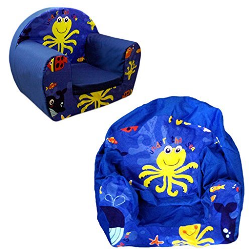 Ready Steady Bed Aqua Time Cover for Children's Foam Armchair