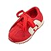 Produktbild Unisex Mesh Hohl Sneaker Kleinkind Kinder, DoraMe Baby Jungen Mädchen Atmungsaktive Turnschuhe Flache Loafers Sport Schuhe Läuft Weich Boden Schuhe für 1-6 Jahr (1 Jahr/Size(CN):21, Rot)