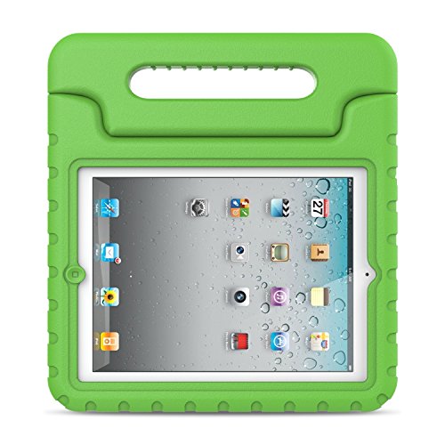 MoKo Hülle für iPad 2 / 3 / 4 – Superleicht EVA Kids Shock Proof Cover Stoßfest Kindgerechte Schutzhülle für Apple iPad 2 / 3 / 4 9.7 Zoll Tablet-PC, Grün - 9