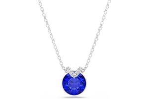 Swarovski Bella Collezione pendentif, taille ronde, plaqué rhodium