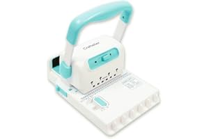 Craftelier - Encuadernadora Espiral 2:1 compatible con Anillas hasta 1" | Espirales de Encuadernación y Scrapbooking | Compatible con Papel A4 | Minty Duo Binding Machine | 23,5 x 16 x 21 cm