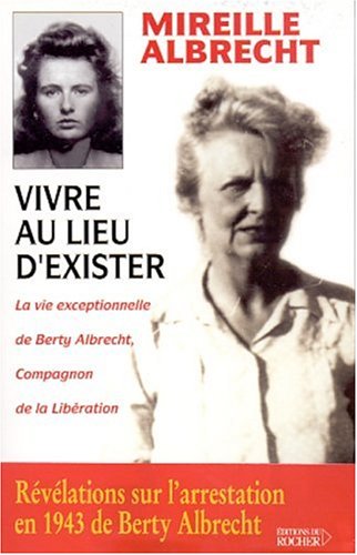 couverture de : Vivre au lieu d'exister