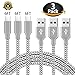 Price comparison product image USB Type C Cable, 3Pack 6FT Nylon Braided USB A to USB C Charger Cable Fast Charging Cord for Samsung Note 8 S8 Plus, LG G5 G6 V30, HTC 10, Nexus 5X/6P, Nintendo Switch,HUAWEI, Google Pixel, Macbook