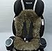 SHEEPSKIN CAPPUCINO Buggy Pushchair Pram Car Seat Liner Mat Natural Warm&Fluffy