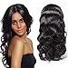 Price comparison product image Maxine 360 Lace Frontal Wig Cap With Baby Hair Body Wave Brazilian Virgin Hair 100% Unprocessed Human Hair Wigs For Black Women 180% density 20 inch