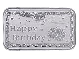 Ananth Jewels BIS Hallmarked 990 Purity Silver BAR 10 grams Happy Birthday Gift