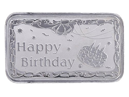 Ananth Jewels BIS Hallmarked 990 Purity Silver BAR 10 grams Happy Birthday Gift