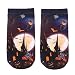 Produktbild LnLyin Damen Socke Herren Socke Unisex Socke Halloween Material Socken Neue 3D Gedruckte Socken