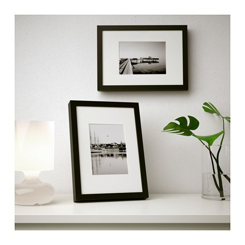 IKEA RIBBA Rahmen in schwarz (21x30cm) - 3