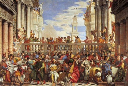 Preisvergleich Produktbild Clementoni 31417.1 - Veronese - Die Hochzeit zu Kana, 1000 teilig