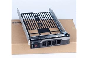 ‎HERETOM Heretom 3,5 Zoll KG1CH Festplattenrahmen SAS SATA Laufwerk Caddy Festplatten Tray für Dell PowerEdge Server T440 T640 R330 R430 T430 R530 R630 T630 R730 R730xd R830 R930 und mehr Hot Swap Bracket
