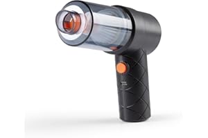 ‎CLEANMAXX CLEANmaxx Akku-Handstaubsauger im 6-TLG. Set | Kabbelloser & Beutelloser Handsauger | Mit Saug- & Gebläsefunktion | leistungsstarker Akku & leichtes Design | Ideal für das Auto, Krümel & Tierhaare