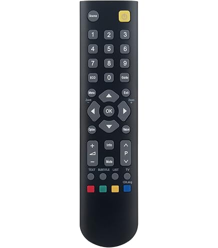 ALLIMITY RC3010E01 Sostituisci Telecomando adatto per Hannspree TV HSG1235/AD32 HSG1188/SL32 LT29-32E1 HSG1186 HSG1189/SL40 HSG1187/SK42 HSG1211/SE40 HSG1210 HSG1211