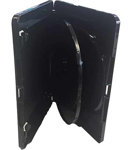 18 Amaray BluRay Hüllen 15 mm Schwarz 4K ULTRA HD für 1 Bluray PS3 Disc