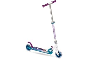 Mondo Toys 28221 hulajnoga aluminiowa dla chłopców/dziewczynek FROZEN - regulowana kierownica - 2 koła