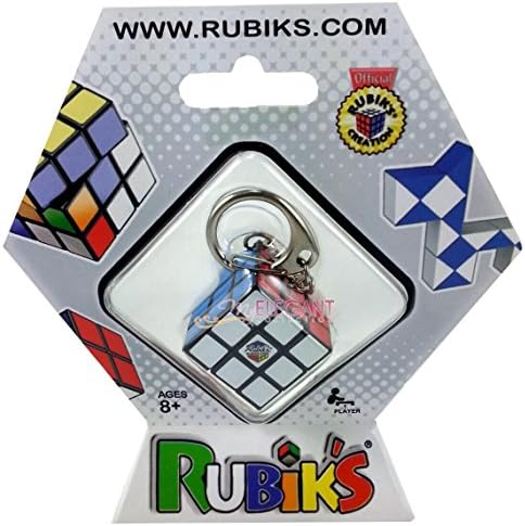 Rubik's Key Ring Cube Keychain 100% Official Original Rubik's Cube