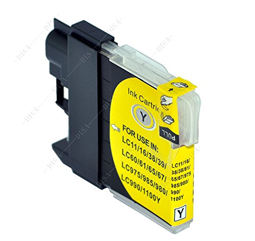 10 x Tintenpatronen kompatibel zu LC985 Brother DCP Serie DCP-J125 / DCP-J315W / DCP-J515W - 5