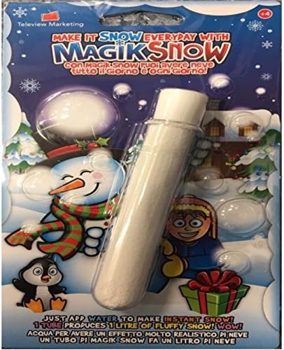 Christmas Magic Snow Powder Just Add Water Magik Instant Fake White