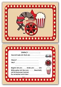 12 Biglietti Invito 6&deg; Compleanno Bambini Con Coniglietti - Design Carino E Moderno