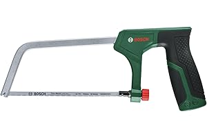 Bosch Scie alternative 150 mm (mini scie alt., lame bimétal durable pr coupes ds métal/plastique/bois tendre ; 24 TPI ; Chngmt lame facile ; Softgrip ergonomique)