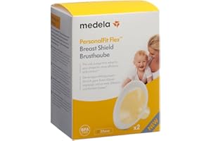 Téterelles pour tire-lait Medela personal fit flex - Plus de lait et plus de confort, rebords souples et doux
