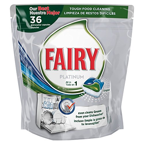 Preisvergleich Produktbild Fairy Platinum Original Kapseln für Spülmaschine 36 Cápsulas