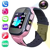 Kommunikation: Smart watch unterstützung voice chat funktion, maxmium voice chat zeit ist 15 s, eltern und kinder können jederzeit sprechen.Speziell für Kinder im Alter von 3 bis 12 Jahren,durch Lasche umweltfreundliche Silikon-Material, ungiftig, attraktives Design, langlebig, widersteht Stürzen.weich und bequem ohne Spuren zu hinterlassen.