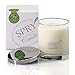 Produktbild Xlear Inc Spry Zing Wachs Kerzen, mittelgroß, im Glas, mit Deckel, Glas, silberfarben, groß, Natur