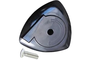 ALGOMAS® Pomello per pentola adattabile a Magefesa tradizionale con vite | Lunga durata | Materiale migliorato | Ricambio per coperchio | 8 x 8 x 2,5 cm