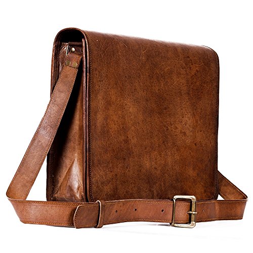 Goatter Orignal Leather 15" Laptop Bag. RS.2359 (70.00% Off) - Amazon