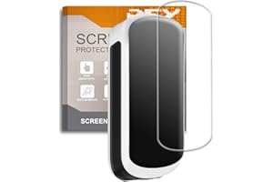 REY Pellicola salvaschermo per Garmin Edge Explore 2, Vetro temperato, di qualità Premium