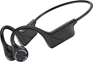 Monodeal bone conduction headphones, Bluetooth 5.3 Open Ear Headphones,Running headphones Wireless Sport Headset IPX5 Waterproof Dustproof Long Battery Life