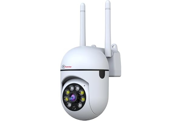 Trueview 2MP Smart CCTV Wi-fi Home Security Camera with Pan Tilt 360° View, 2 Way Talk (2MP Dual Light Smart Camera)