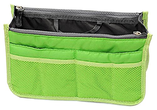 Preisvergleich Produktbild Westeng Damen Handtasche Dame Reise Veranstalter Fall Reisetasche Kosmetiktasche 12 Taschen Grün