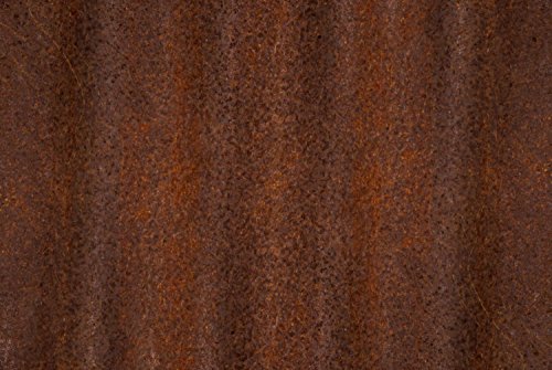 Magnettafel Pinnwand mit Motiv Muster Rost braun Größe 80 x 60 cm - 2