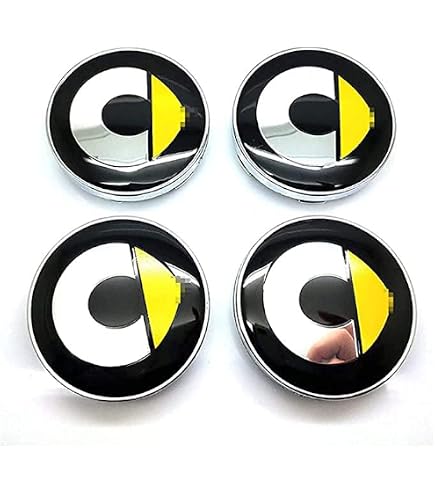 Cache-moyeux 59 Mm Pour Smart 451 Et 453 - Lot De 4, ABS Noir - Protection Anti-rayures Et Anti-poussière - 12