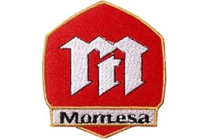 LipaLipaNa Montesa Racing Motorcycle Cafe Racer Parche Patch Bordado con Logotipo para Planchar de Hierro en Apliques de Recuerdo de Accesorios