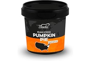 BEMBO QUALITÀ D'AUTORE Pumpkin Pie 60 g - Le Mélange d'Épices Pumpkin Pie est un blend aromatique parfait pour créer des desserts et boissons au goût automnal unique.