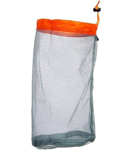 Borse Rete Traspiranti 2 Pezzi - Taglia L (20x41 Cm) E XXL (31x52 Cm), Con Coulisse, Per Campeggio E Escursionismo - Foto 8